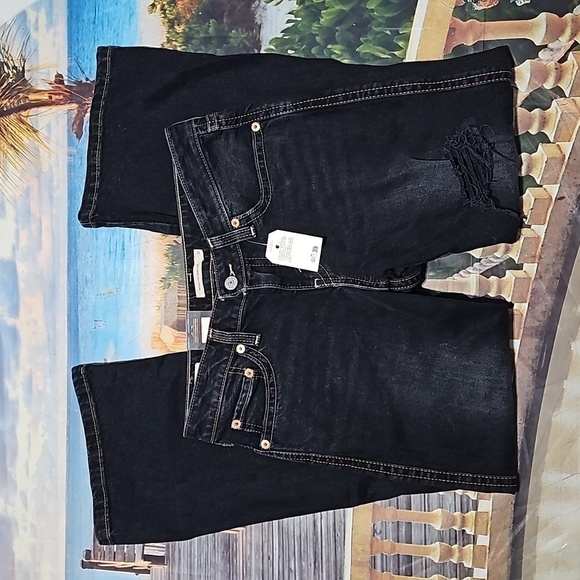 Levi's Premium Distressed Noughties Bootcut Jeans Size 31 NWT - Picture 4 of 13